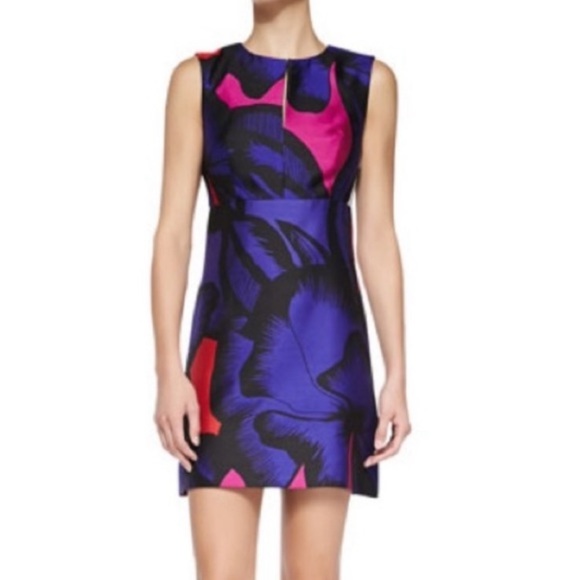 Like new Diane von Furstenberg Yvette Silk Cotton Blend Floral Poppy Dre… - Picture 9 of 16